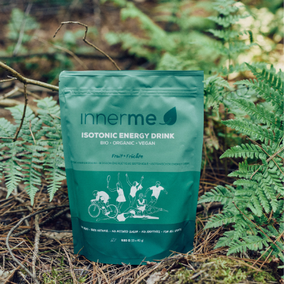 Bebida Energética Isotónica Fruta Innerme (520 g) - 100% Natural, Biológica e Vegan -, mata a sede, eleva o teu desempenho desportivo e acelera a recuperação. Moonsport