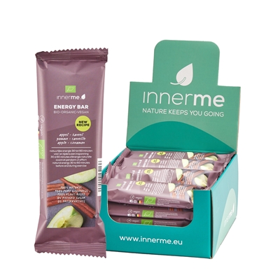 Barra Energética Maçã Canela Innerme Caixa 20 un - Moonsport