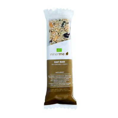 Barra Aveia - Nuts & Seeds Bio Innerme (40g) - Moonsport