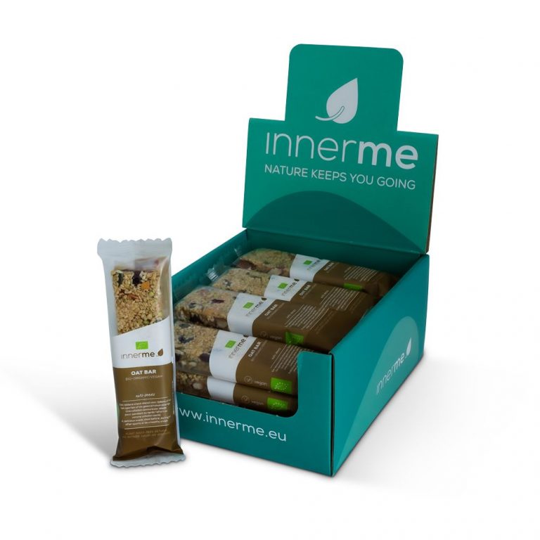 Barra Aveia - Nuts & Seeds Bio Innerme (20x40g) - Moonsport