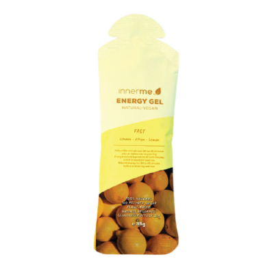 Gel Energético Fast Limão Innerme - Vegan, Biológico e 100% Natural - Moonsport