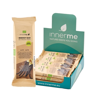 Barra Energética Baunilha Innerme Caixa 12 un - Moonsport