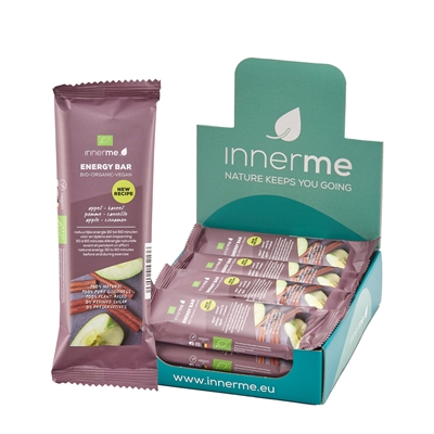 Barra Energética Maçã Canela Innerme Caixa 12 un - Moonsport