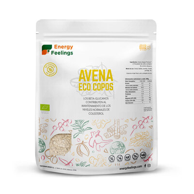 Flocos de Aveia Sem Glúten/Avenina BIO da ENERGY FEELINGS (1 kg) – Moonsport