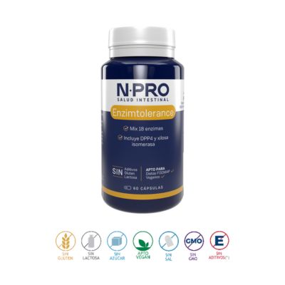 O NPRO Enzimtolerance é um complexo enzimático de origem vegetal fermentativa, para favorecer processos digestivos e o bem estar do trato gastrointestinal.