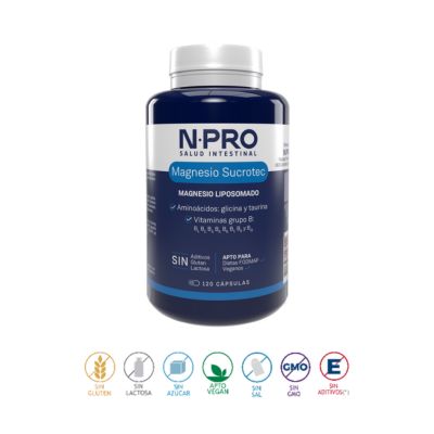 O Magnésio Sucrotec da NPRO contém cofatores, vit do complexo B e magnésio sucrosomial®. Maior tolerância gástrica, melhor absorção e assimilação. Moonsport