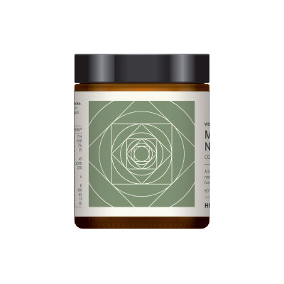 O Multi Nutrient Complex HOLOSNUTRITION® entrega multivitaminas e minerais c/ botânicos horméticos e bióticos, super nutritivo. Vegan e isento de aditivos.