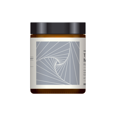 O Triple Magnesium Plus HOLOSNUTRITION® é uma forma tripla de magnésio, botânicos horméticos e bióticos para o bem estar mente/corpo. Vegan e sem aditivos.