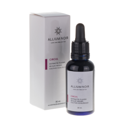 O Circul BIO da Allium Noir visa melhorar a circulação sanguínea e apoiar o funcionamento global do sistema cardiovascular.