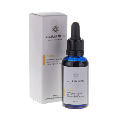 O Depur BIO da Allium Noir visa apoiar a purificação do organismo, através da neutralização e eliminação de toxinas de origem endógena e exógena.