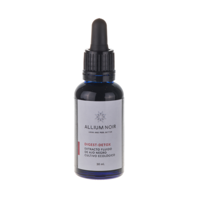 O Digest-Detox da Allium Noir é um suplemento biológico que visa contribuir para apoiar o normal funcionamento do sistema gastrointestinal.